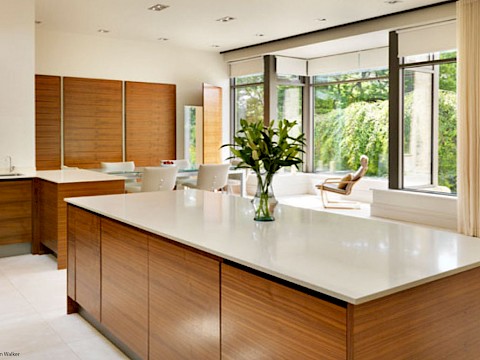 Callum Walker Interiors modern kitchen islan