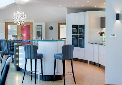 Bespoke Monochrome Kitchen Design Perth | Fife | Scotland