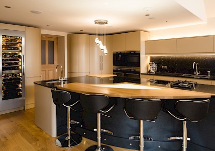 Bespoke Curved Kitchen Design Perth | Fife | Scotland